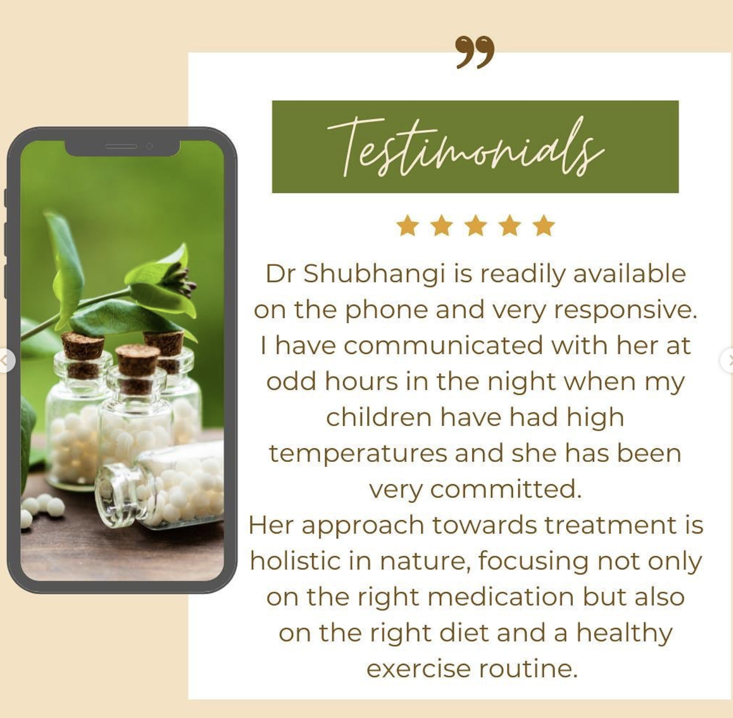 Saksham homoeopathy testimonial treated by Dr. Shubhangi Kaushal